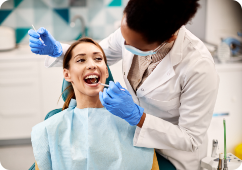 general dentistry scale and clean